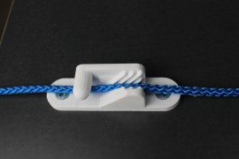 rope clip for screwing 8 millimetre (printed colour: red)