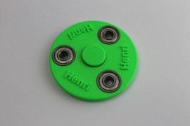 spinner (printed colour: blue)