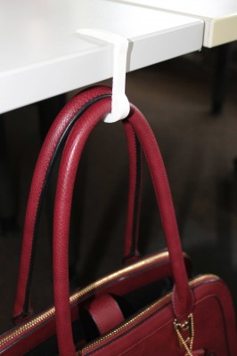 holder for handbags (printed colour: red)