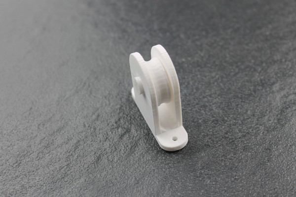 stand block pulley 4 millimetre (printed colour: grey)