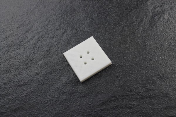 square button 10 millimetre (printed colour: orange)