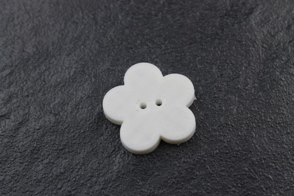 Knopf Blümchen 5 Blüten