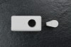 Patent-Seilklemme 6 mm ausgedruckt - weiß