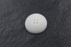 hemisphere button 20 millimetre (printed colour: white)