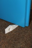 door stopper/window wedge (printed colour: white)
